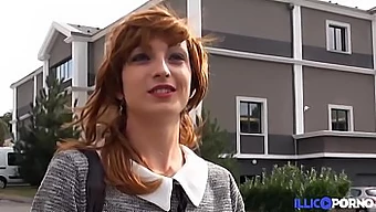 Humiliation publique de la timide amatrice rousse Jane