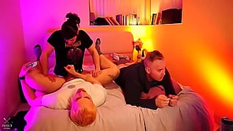 Femdoms Take Control Of Gamer Guys With Strap-Ons