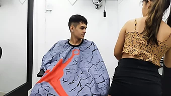 Venezuelan Babe Gives Deep Throat And Gets Fucked Hard By Barber