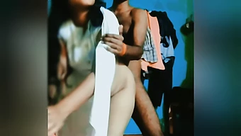 Young Indian Secretary Indulges In Passionate Standing Sex With Her Boss