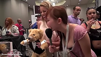 Isot Tissit Ja Povekas Aasian Teini: Teddylovebear Kanssa Britney Amber At Ae Expo