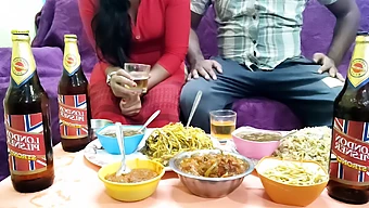 Indian Housewife'S Sensual Culinary Skills And Intimate Encounter With Her Mature Partner