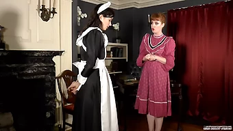 European Maid Gets Spanked For Misbehaving