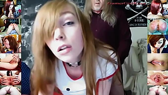 GamerGirlRoxy's intense orale og interne creampie cam-show