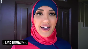 Arab Beauty Satisfies Landlord With Oral Skills And Big Boobs.