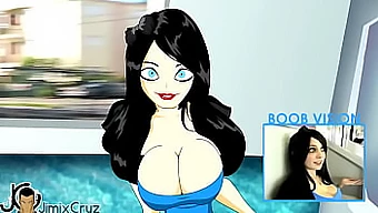 Le Train Animé Et Les Gros Seins Naturels De Miss Hannah Minx