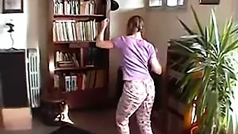 French step dad and friend indulge in playful spanking