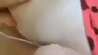 Big Natural Tits Bouncing While Arab Girl Pleasures Herself