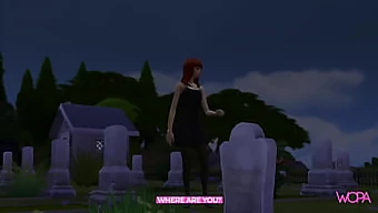 Hentai Anime Non Censuré : Elle Visite Le Cimetière Pour Une Dernière Baise Avec Son Petit Ami