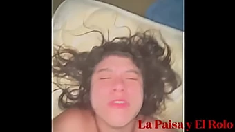 La Estrella De Tiktok La Paisa Es Abofeteada Y Azotada Por Un Creampie